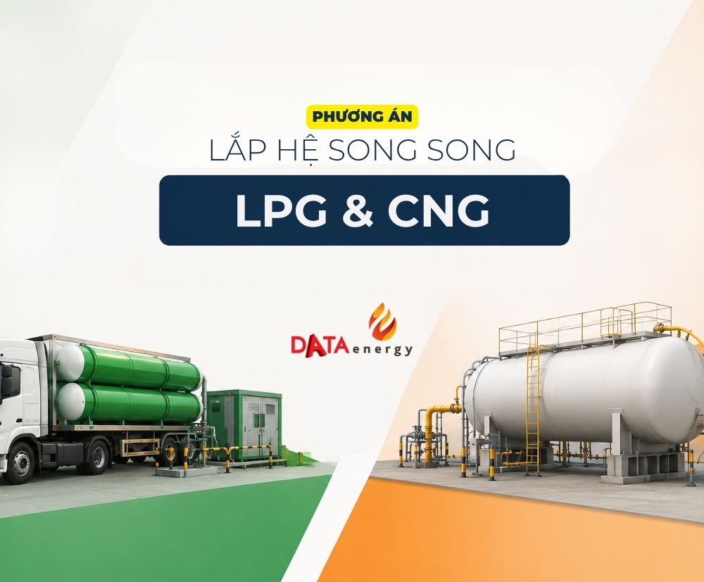 Hệ thống cấp khí LPG + CNG song song: Phương án dự phòng nguồn khí cho nhà máy sản xuất